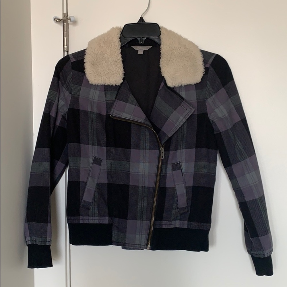 rubbish Utility-type Jacket with fluff